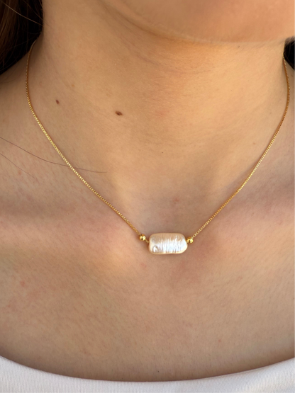 Single Pearl  Necklace