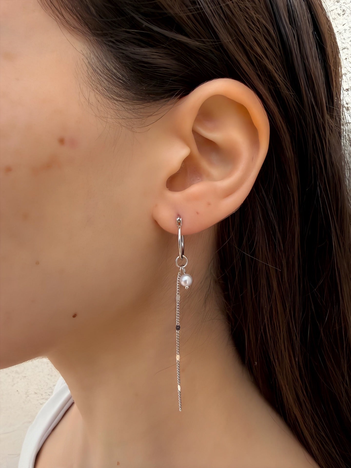 עגיל פנינת לונה