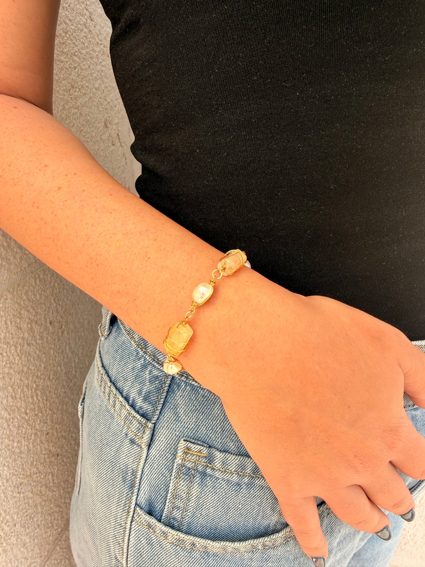 Pulseira Pérola Lia 
