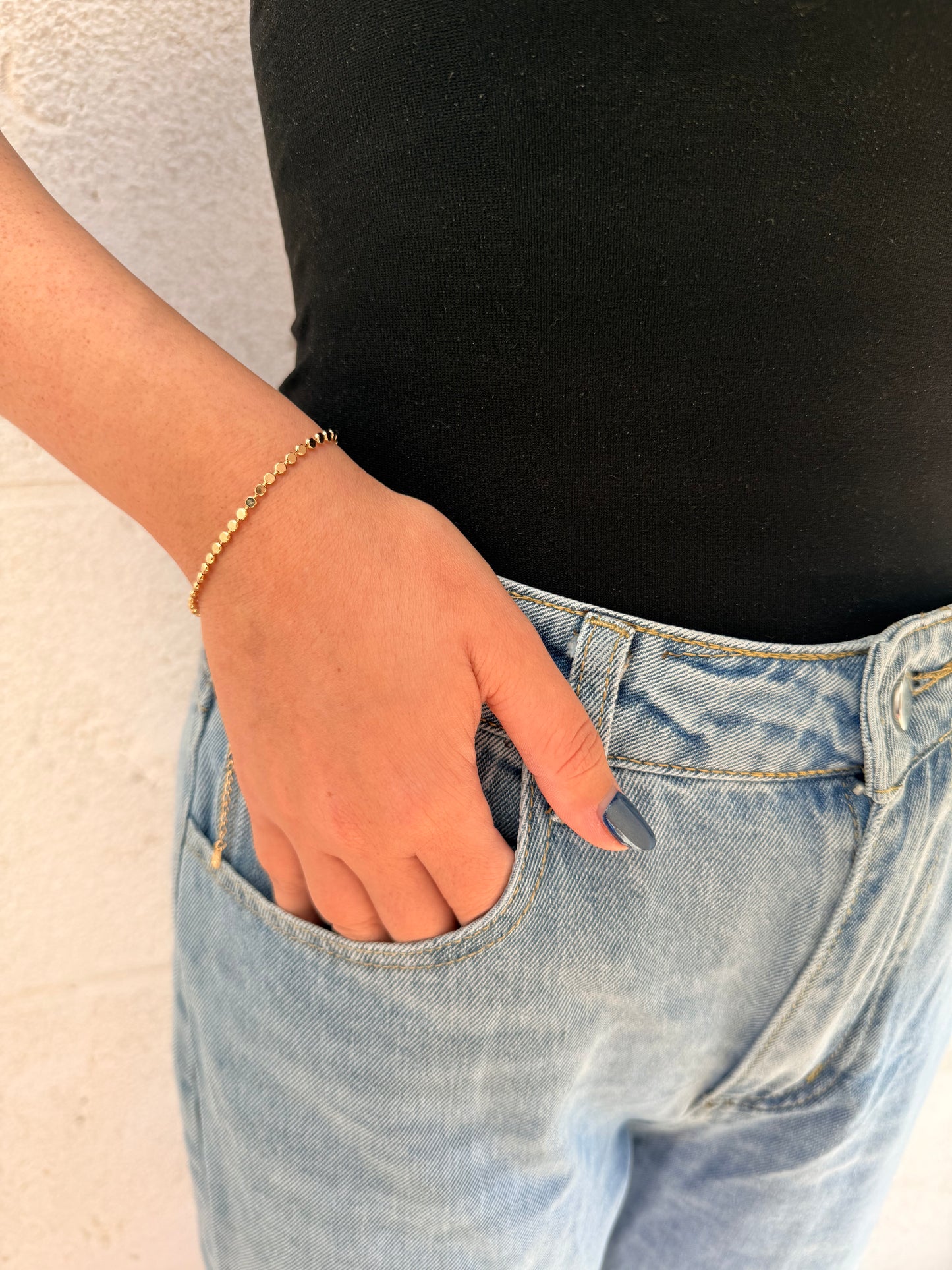 צמיד נקודות זהב