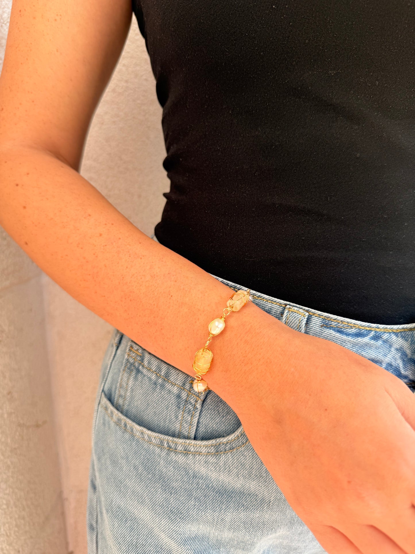 Pulseira Pérola Lia 